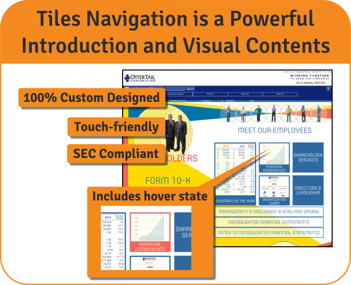 Tiles Navigation: Powerful Introduction & Visual Table of Contents